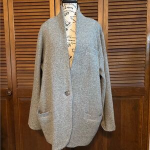 J. Crew Gray Women's Wool Blend Blazer